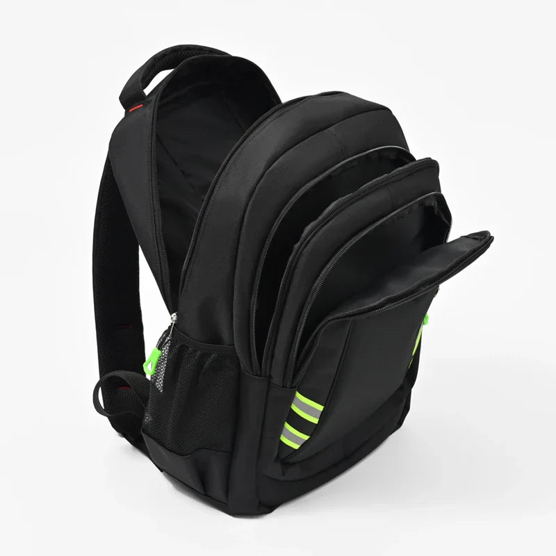 Mochila Unissex Leve para Viagem e Negócios com Alças Ajustáveis e Múltiplos Compartimentos para Uso Diário