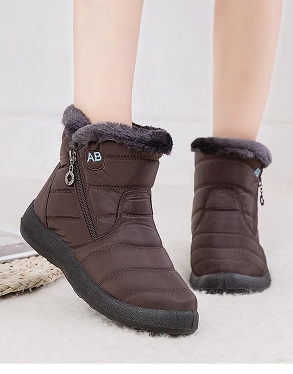 AnneBe - Bota Confort Flex Aveludada Inverno FEMININO - CALÇADOS - BOTA AVELUDADA Dashui
