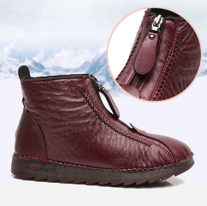 Bota de Inverno Impermeável com Interior Aveludado Hot Comfort FEMININO - CALÇADOS - BOTA DE INVERNO 2 Dashui