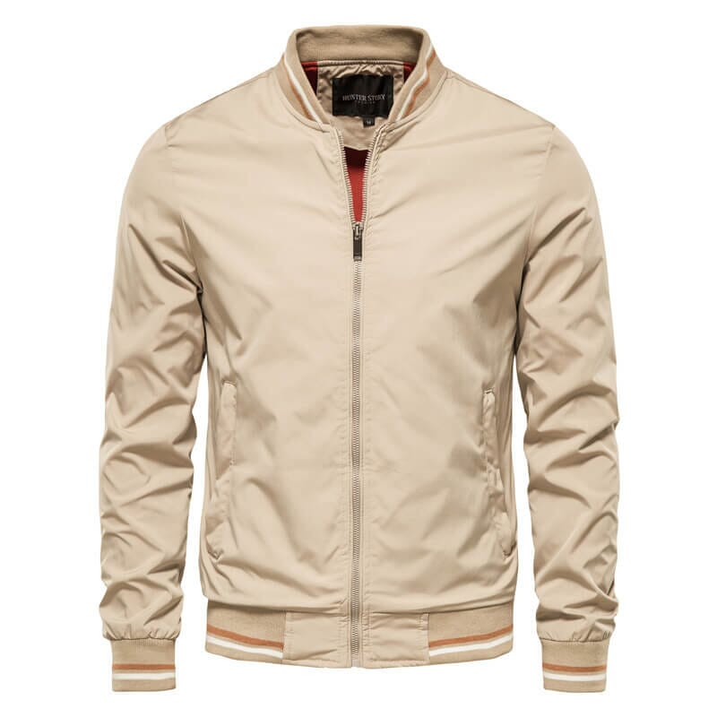 Jaqueta Casual Masculina – Premium Madrid MASCULINO - ROUPAS - JAQUETA 1 Dm Stores Bege P