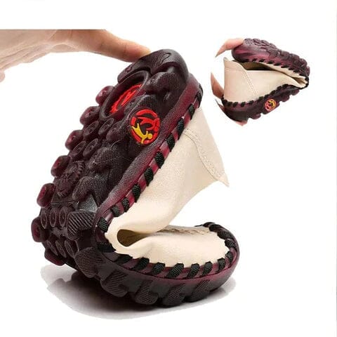 Sapatilha Delicatta Ortopédica - Em Couro FEMININO - CALÇADOS - SAPATILHA 1 Dm Stores