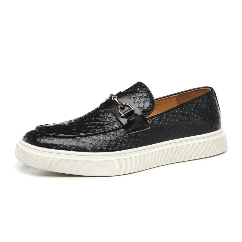 Sapato Casual Masculino Slip G11 Sapato 5 Sr Aflha Preto 36