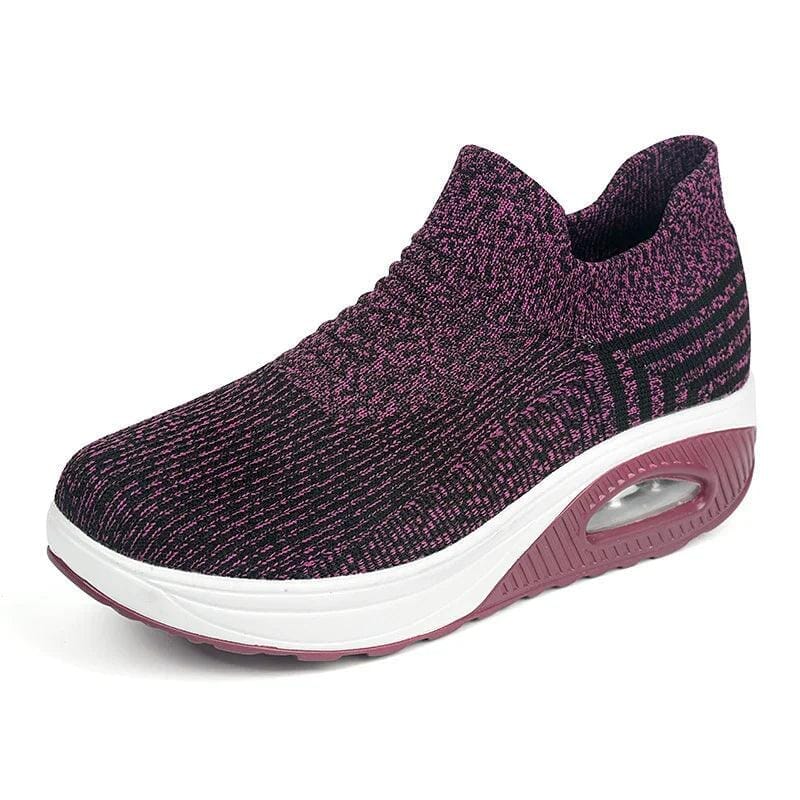 Tênis Feminino Flyknit Tênis 07 Lojas Quinho Roxo 34