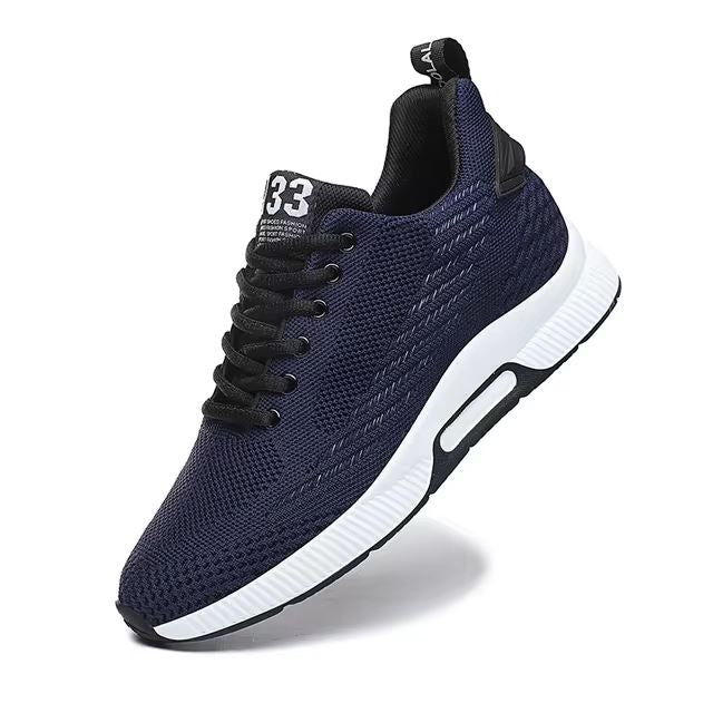 Tênis Masculino Respirável com Aumento de Altura MASCULINO - CALÇADOS - TENIS 10 Dm Stores Azul 37