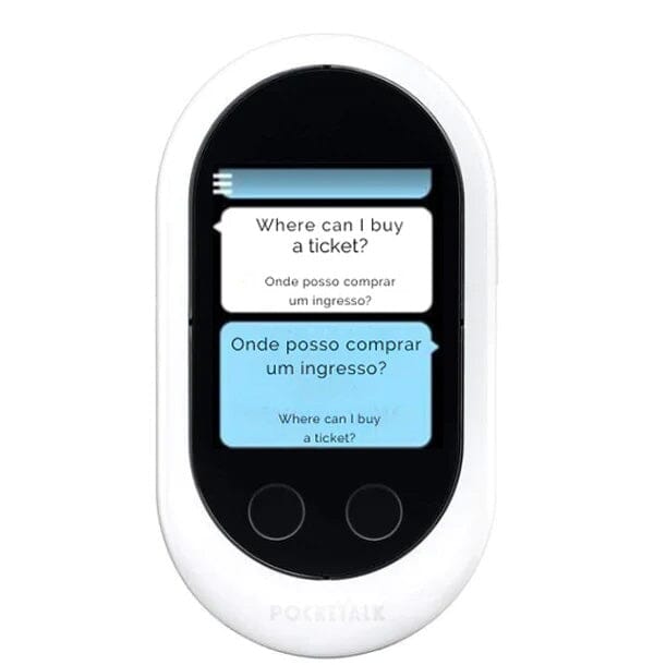 Tradutor de Bolso Portátil com Tradução Instantânea UNISSEX - ELETRONICOS - TRADUTOR PORTATIL 1 Dm Stores Branco
