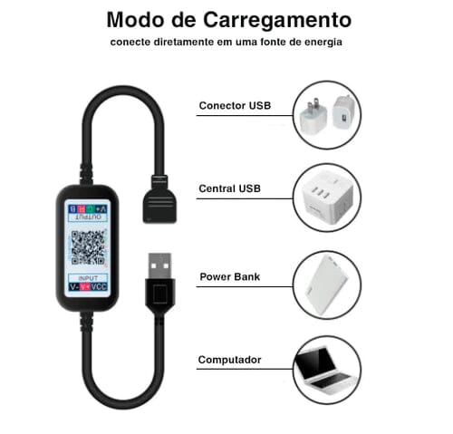 AMBILED - TV/Gamer/Cama Casa (iluminação 3) Dm Stores