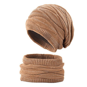 Gorro e Protetor de Pescoço Lã Feminino