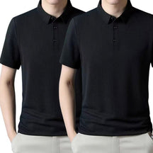 Camisa Polo Brisa Seda Gelo - [Pague 1 Leve 2] MASCULINO - ROUPAS - CAMISA 8 Dm Stores 2 Pretas P 