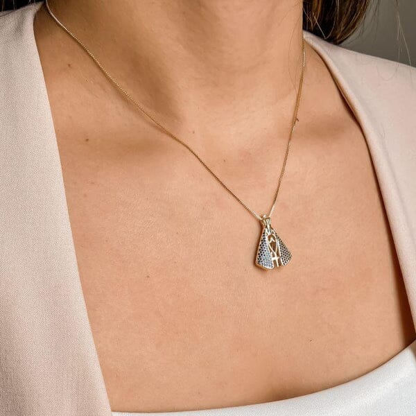 Colar Nossa Senhora Aparecida - Dupla Face Joias & Acessórios (Colar 3) Dm Stores 