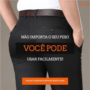 COMPRE 1 E LEVE 2 | Calça Social Clássica Alfaiataria Gentleman 2024 + Brinde Cinto Social Couro MASCULINO - ROUPAS - CALÇA 10 Dm Stores 