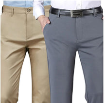 COMPRE 1 E LEVE 2 | Calça Social Clássica Alfaiataria Gentleman 2024 + Brinde Cinto Social Couro MASCULINO - ROUPAS - CALÇA 10 Dm Stores Cinza + Marrom P (38) 