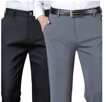 COMPRE 1 E LEVE 2 | Calça Social Clássica Alfaiataria Gentleman 2024 + Brinde Cinto Social Couro MASCULINO - ROUPAS - CALÇA 10 Dm Stores Preto + Cinza P (38) 