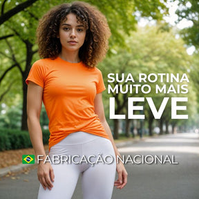 Kit 3 Camisetas Tecnológicas Femininas FitneSmart - Anti Suor FEMININO - ROUPAS - CAMISETA 3 Dm Stores 