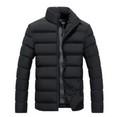 Jaqueta Puffer Masculina High Collar - Estilo e Conforto para o Outono/Inverno 2026