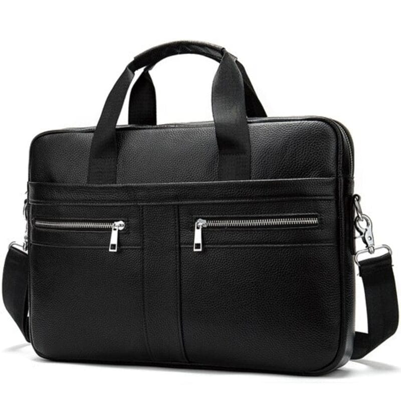 Maleta Executiva Couro Genuíno Joias & Acessórios (Maleta 2) Dm Stores Preto 