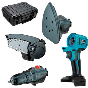 Parafusadeira Multifuncional 3 em 1 Ultra Tork [KIT COMPLETO] ferramentas - 28 A minha loja 1 unidade + Garantia 1 Ano 