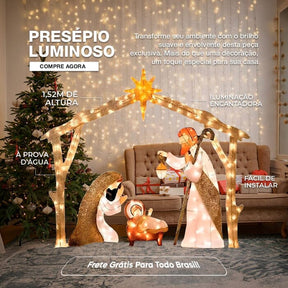 Presépio Natalino UNISSEX - DECORAÇAO - PRESEPIO NATALINO 1 Dm Stores 