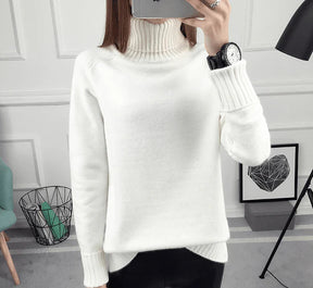 Suéter Feminino com Gola Alta | Soft Warmth [COMPRE 1 LEVE 2] Roupas (Suéter Feminino 2) Dm Stores 