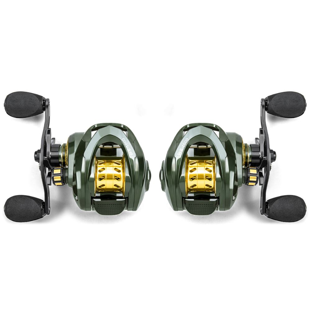 Carretilha de Pesca Anti Cabeleira 14 Rolamentos Titan Pro Esportes (Carretilha de Pesca 3) Dm Stores 